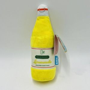 Bark Box M Limonsmello Limoncello Crinkle Squeaker Surprise Toy Plush NWT